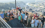 Gruppenfoto auf der Hohensalzburg.