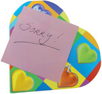 Ein kleines Zeichen der Wiedergutmachung bei einem kleinen Fehltritt.