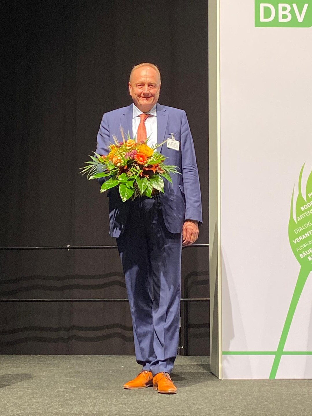 Fr weitere vier Jahre im Amt beim Deutschen Bauernverband: Bauernprsident Joachim Rukwied.