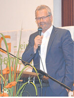 Der Bundestagsabgeordnete Alois Gerig blieb den Schweinehaltern in Niederstetten einige Antworten schuldig.