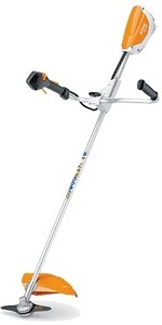 Die neue Akku-Motorsense FSA 130 ist für den Profieinsatz konzipiert und auch mit Rundumgriff lieferbar.