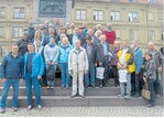 Die Reisegruppe in Stuttgart.