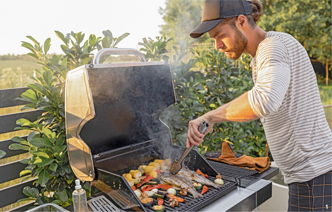 Fisch und Gemüse sind abwechslungsreiche Alternativen zu Steaks und Würstchen.