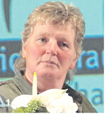 Christl und Tochter Anne Erz von Rossnatour" aus Laichingen