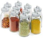 Gewürzgläschen trocken aufbewahren, aber nicht direkt über dem Herd.