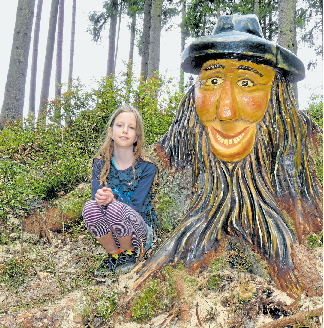 bild der woche Schlhwana", der Schlchtsee-Hsli-Wald-Naturpark in Grafenhausen im Sdschwarzwald erwartet die Besucher mit einem Park der tausend Augen", in dem alle Sinne angesprochen werden. Auf dem Rundweg begegnet man immer wieder phantasievoll gestalteten Holzfiguren, die ein Hobbyknstler aus Baumstmpfen entstehen lie, www.naturpark-suedschwarzwald.de