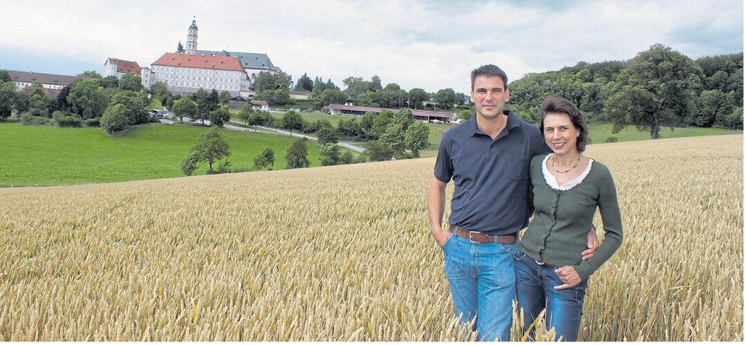 Klasse statt Masse: Auf den leichten Böden rund um das Kloster hat sich Ulrich Streif auf Saatgutvermehrung spezialisiert.