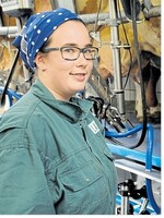 Rebekka Kuhn aus Römerstein-Böhringen ist 18 Jahre alt. Der Ferienmelkkurs steht bei ihr schon lang auf der Wunschliste. Nur habe es bisher nie gepasst.