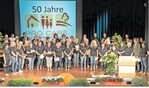 Zum Abschluss des Festaktes sangen alle Mitarbeiter der Betriebshilfsdienstes Pro Care gemeinsam ein Lied.