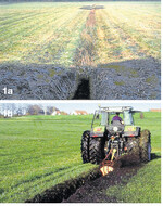 In regelmäßig trockenfallenden Gräben ist der Einsatz von „entschärften" Fräsen meist möglich.