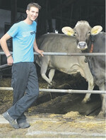 Johannes Weber aus Humbrechts: „Die Weiterbildung an der Fachschule in Ravensburg hat mir auch einiges für meine Tätigkeit bei der Antragsberatung beim Bauernverband gebracht." Foto: LRA Ravensburg