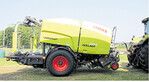 Claas bietet für die Rundballenpressen der Rollant 400 Uniwrap Familie ein neu entwickeltes System für die Ballenbindung an.