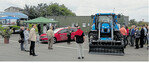 Publikumsmagnet: Der Methangas-Traktor von New Holland.