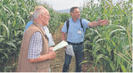 Dr. Andreas Maier, Referent für Pflanzenschutz und Pflanzenbau vom Regierungspräsidium Karlsruhe, zum Dauerversuch Mais.