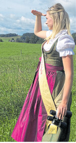 Die amtierende Käsekönigin Celina Gmünder hält Ausschau nach ihrer Nachfolgerin.