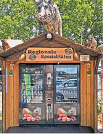 Schwäbische Leckereien zum Mitnehmen bietet seit Kurzem der Regiomat auf dem Cannstatter Wasen.