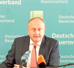 DBV-Präsident Joachim Rukwied bei der Erntepressekonferenz.