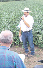 Landwirt Bernhard Irion aus Nonnenweier hat jahrezehntelange Erfahrung mit dem Sojaanbau.