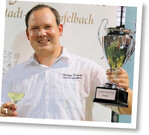 Daniel Kuhnle aus Weinstadt hat mit seinem trockenen Chardonnay gewonnen.