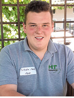 Maik Schiele, Auszubildender der Landwirtschaft.