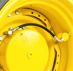 Der Reifendruck lässt sich flexibel anpassen.