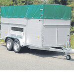 Zum Programm gehören Viehanhänger in diversen Ausführungen.