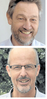 Dr. Andreas Maier (o.), RP Karlsruhe, und Dr. Bernd Wührer von AMW Nützlinge sind die Referenten des Webinars.