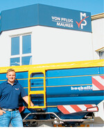 Max Enderle ist neuer Außendienstmitarbeiter bei der Firma Von Pflug-Maurer und betreut das Gebiet südliches Hessen und Württemberg.