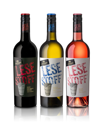 Die Weinmarke Lesestoff aus Lauffen gibt es jetzt auch als Ros.