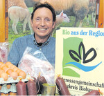 Wolfram Golderer ist neuer Vorsitzender der Interessengemeinschaft Enzkreis Biobauern. Er bewirtschaftet in Pforzheim eine Schäferei und drei Hühnermobile.