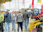 Die landwirtschaftliche Ausstellung lockt viele Besucher.