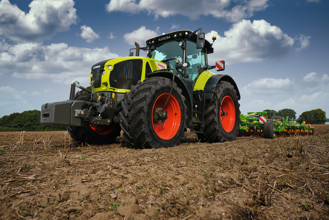 Claas CTIC und CTIC 2800 Reifendruckregelanlagen lassen sich an allen Claas Traktoren und Fremdfabrikaten nachrüsten.
