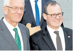 Ministerpräsident Winfried Kretschmann (l.) und BWGV-Präsident Roman Glaser.