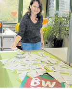 Glücksfee und Auszubildende im Verlag Eugen Ulmer, Leonie Roth.