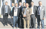 Freuen sich über die neue Geschäftsstelle in Bondorf, die Vorsitzenden und Geschäftsführer der vier Bauernverbände, von links: Gerhard Fassnacht, Friedrich Großhans, Mirjam Schumacher, Tobias Briem, Sabine Drüppel, Andreas Kindler, Horst Wenk und Karl-Friedrich Günther.