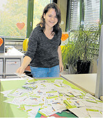 Glücksfee Leonie Roth, Auszubildende im Verlag Eugen Ulmer.