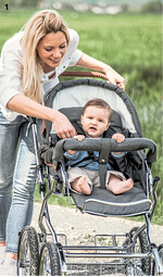 Der „Hesba" ist für Feldwege wie für Kopfsteinpflaster gut gefedert.