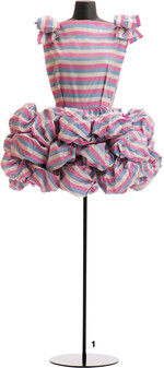 Cocktailkleid von Yves Saint Laurent für Yves Saint Laurent rive gauche, Paris, um 1990.