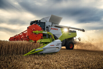 Die Firma Claas schaut auf ein erfolgreiches Jahr 2021 zurck. 