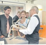 Das Happel-Melkzeug Aktivplus ist wartungsfrei, da die Lufteinlassdüse am Zitzenkopfgummi in die Reinigung inte griert ist.