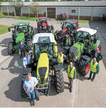 Die Testkandidaten der 125 PS-Klasse.