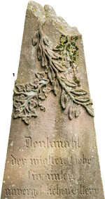 Efeu und Lorbeer verkörpern als immergrüne Pflanzen Unsterblichkeit.