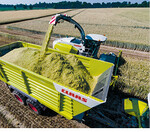 Der Cargos 700 ist ein reiner Häckseltransportwagen mit 51 m.