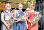 Das neue Dreigespann für den Württemberger Wein (von links): Prinzessin Jasmin Knörzer, Königin Andrea Ritz und Prinzessin Viola Albrecht.