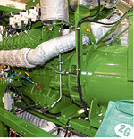 Mit Kraft-Wärme-Kopplung wird rationell Energie erzeugt. Motoren und Katalysatorsysteme stehen im Zentrum der EnergyDecentral.