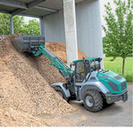 Der neue KL55.8T mit teleskopierbarer Ladeanlage ist für landwirtschaftliche Anwendungen konzipiert.