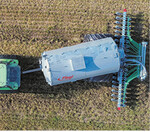 Durch den Hundegang mittels Drehschemellenkung beim Twist ist ein seitlicher Versatz des Fahrgestells um 965 mm möglich.