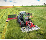 Das gezogene Frontmähwerk Ramos FQ gibt es in Arbeitsbreiten von 3,10 und 3,60 m.