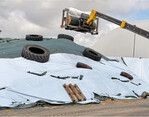 Die meisten Kunststoffe in der Landwirtschaft stecken in Silofolien.