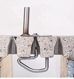 Spaltenanker zum leichteren Verlegen.